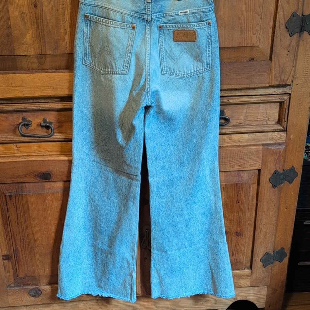 Wrangler Wide Leg Jeans - Classic Blue